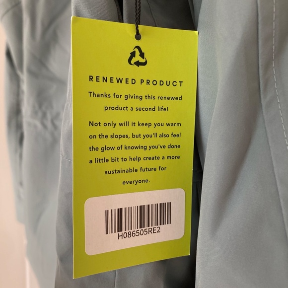 Dope Snow Women's Adept W Snowboard Jacket in Faded Green - Picture 4 of 5